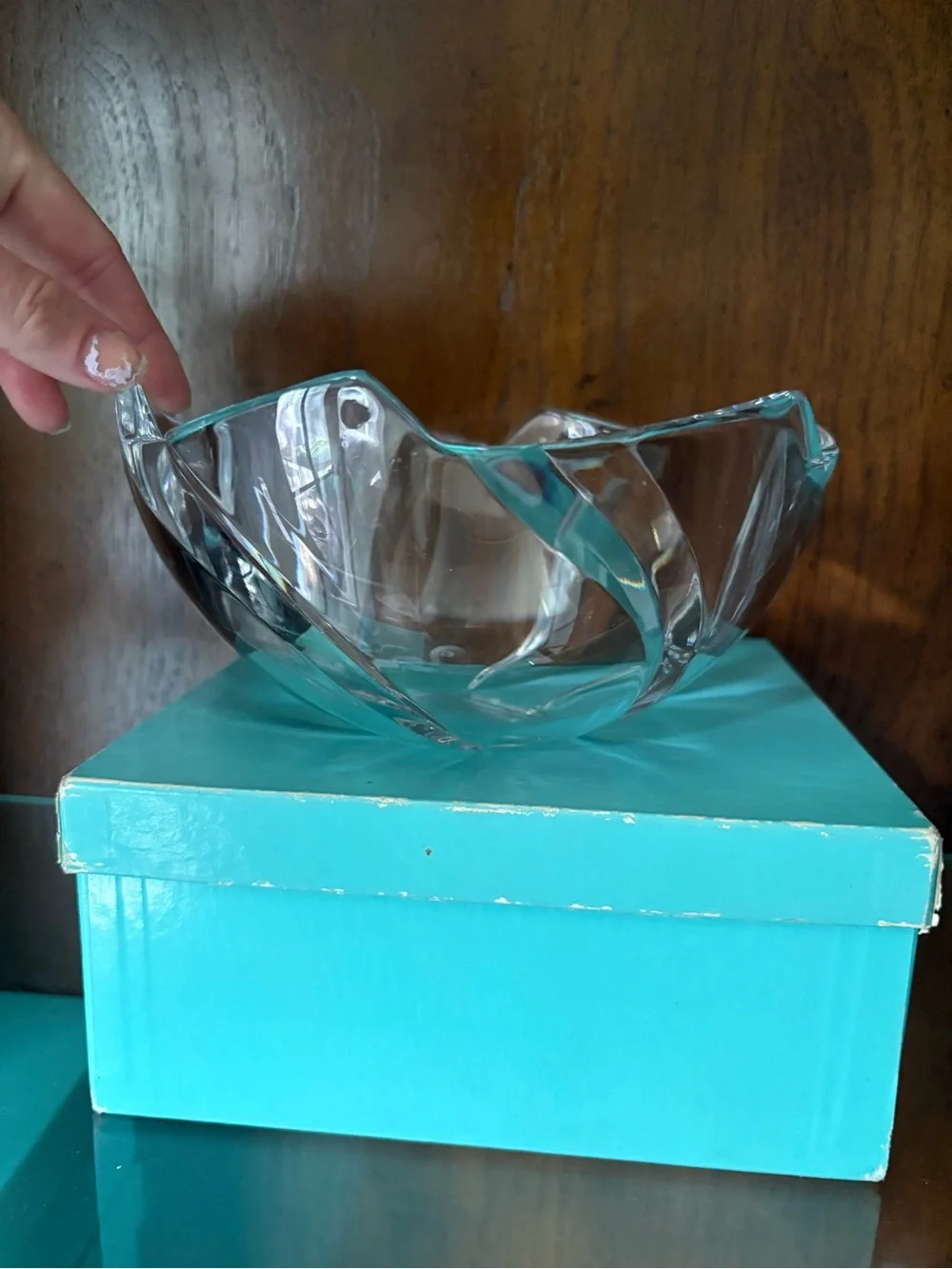 Tiffany & Co. designer glass